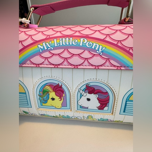 Loungefly mlp my little pony barn stable bag kawaii 40th anniversary - Picture 4 of 8